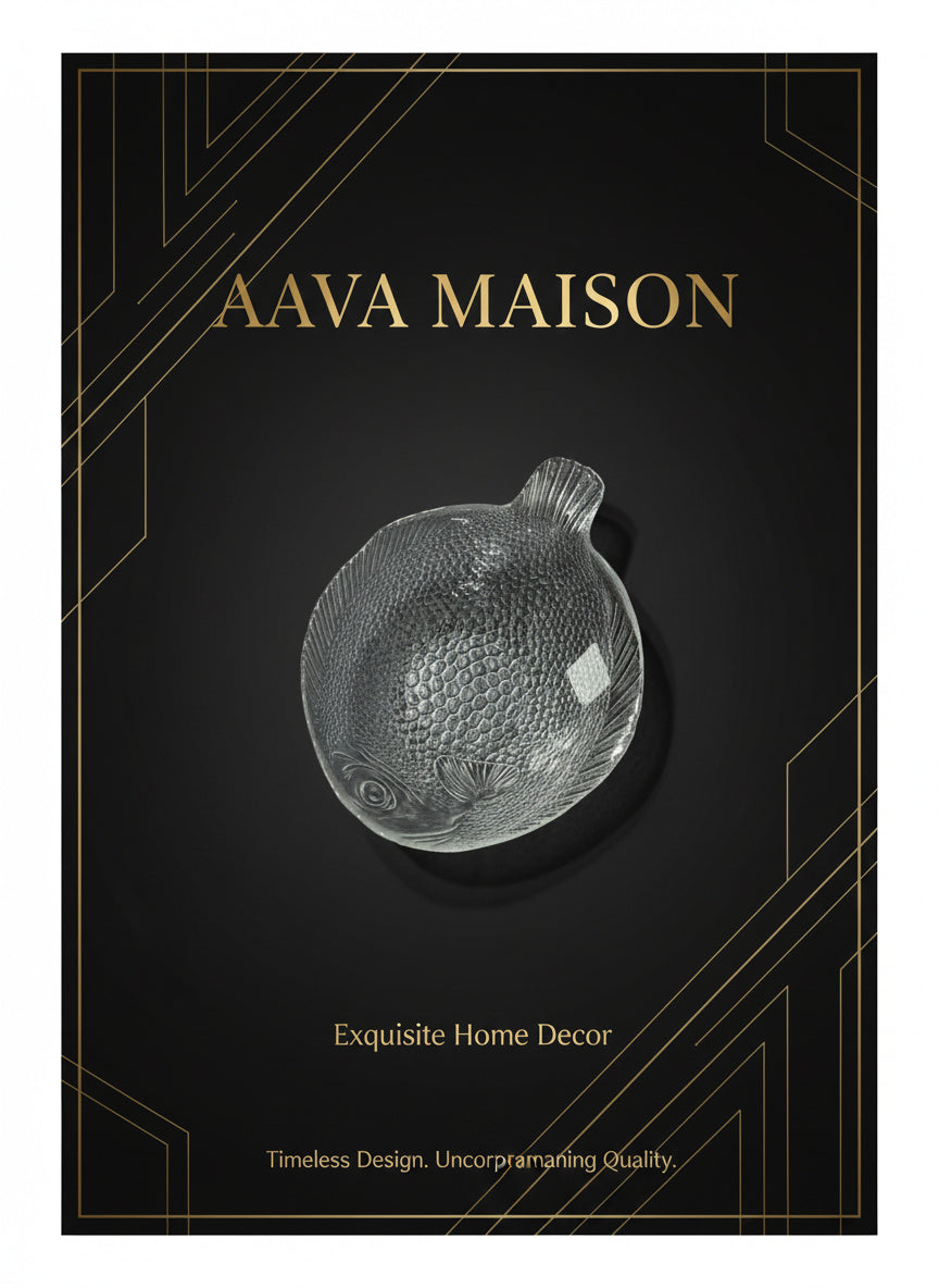 ARCOROC POISSON FISH SHAPED PLATTER